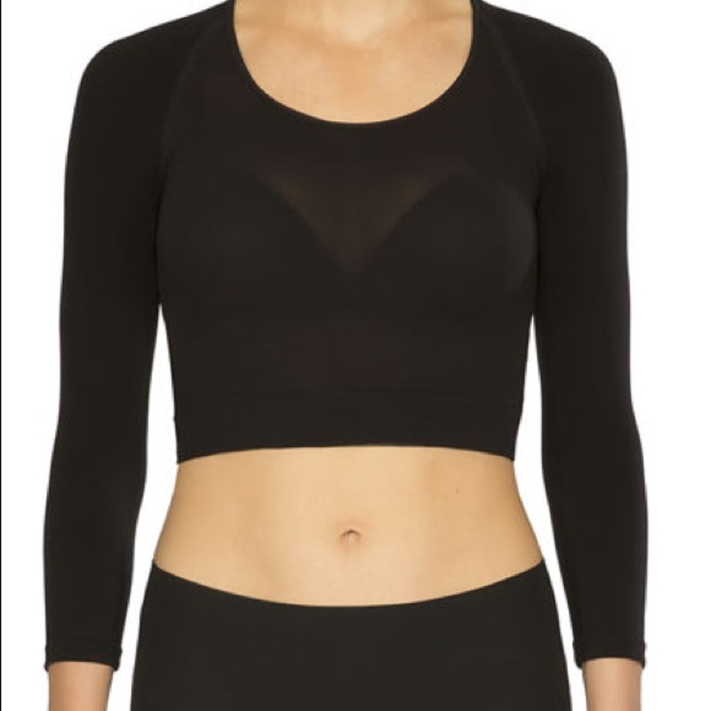 Spanx black Arm Tights